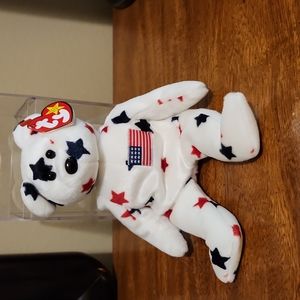 TY Beanie Baby-1998 Holiday Teddie